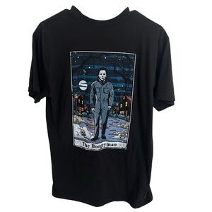 Men’s Black Halloween T-Shirt Size Medium